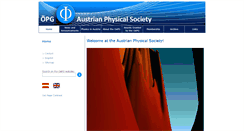 Desktop Screenshot of oepg.at