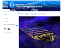 Tablet Screenshot of oepg.at
